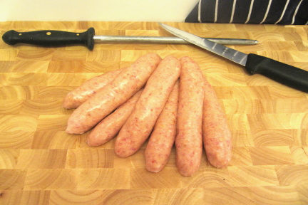 Hickory Smoked Pork Sausages