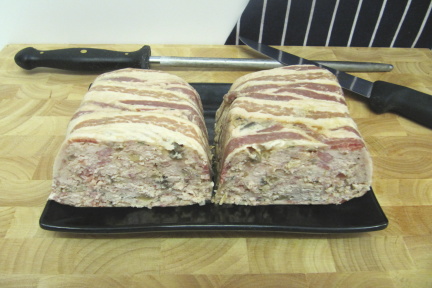 Chicken, Ham & Mushroom Terrine