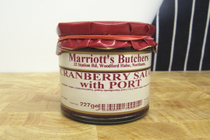 Cranberry Sauce with Port