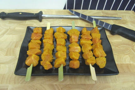 6 Pork Kebabs