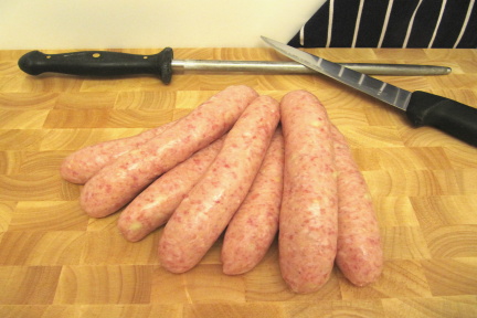 Pork, Apple & Cider Sausages