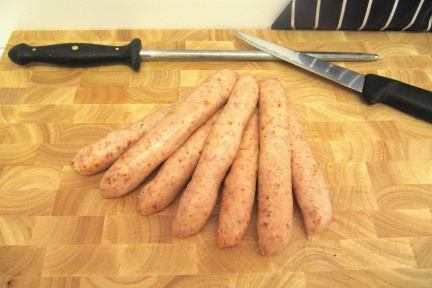 Caramelised Onion & Red Pepper Sausages