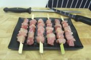 6 Chicken & Bacon Kebab