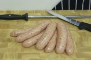 Pork, Green Pepper & Shallot Sausages